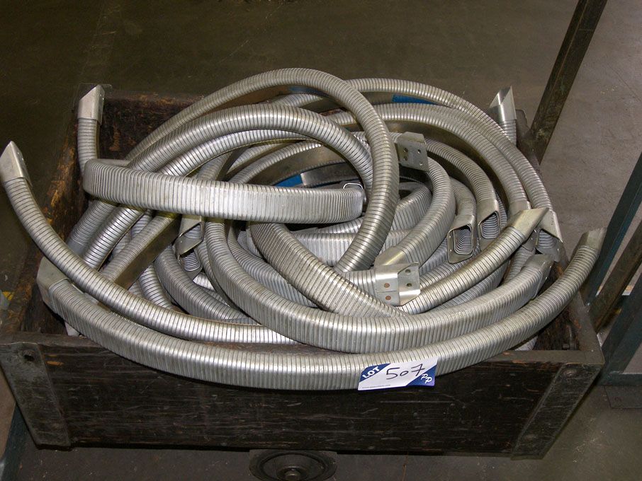Qty Hennig cable tracks in trolley