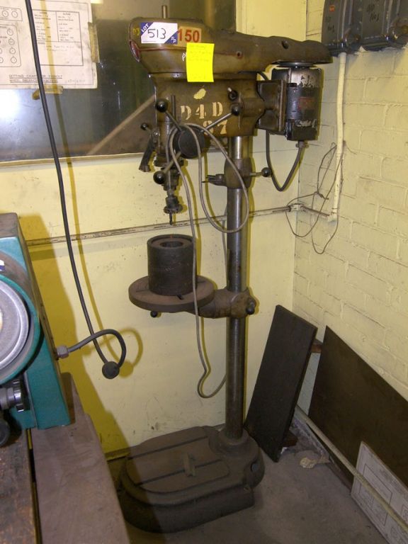 Kerry single spindle pillar drill, 12” dia RF tabl...