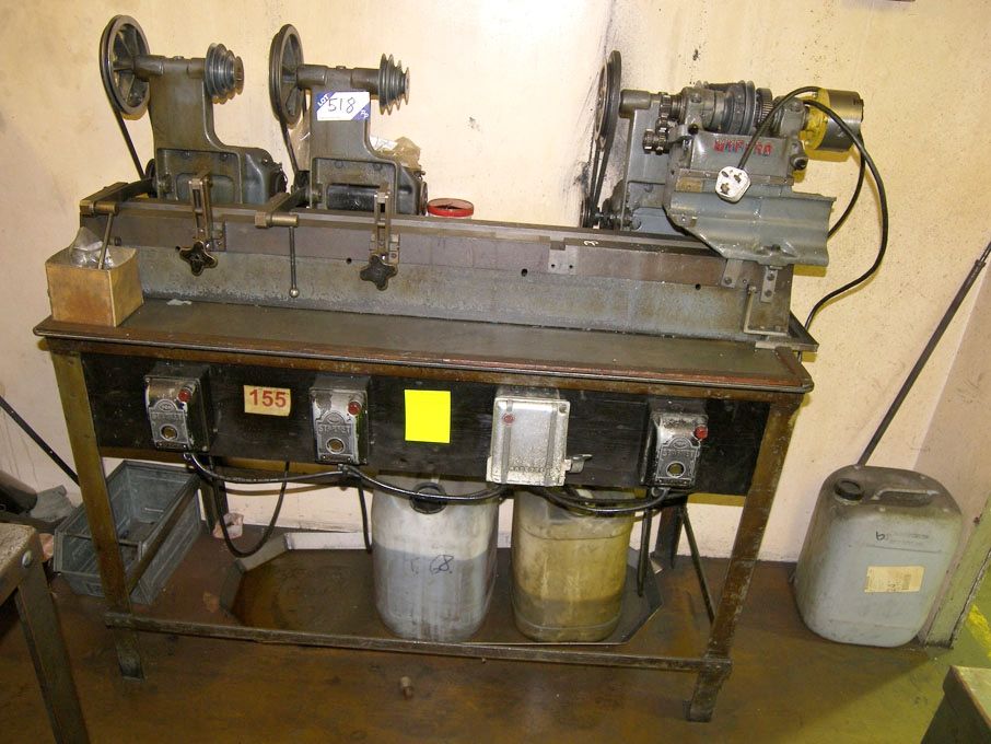 Myford gearbox running in jig