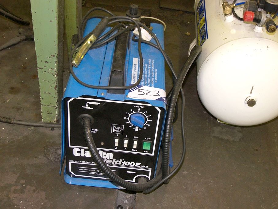Clarke Weld 100E MK2 portable welder, 240v