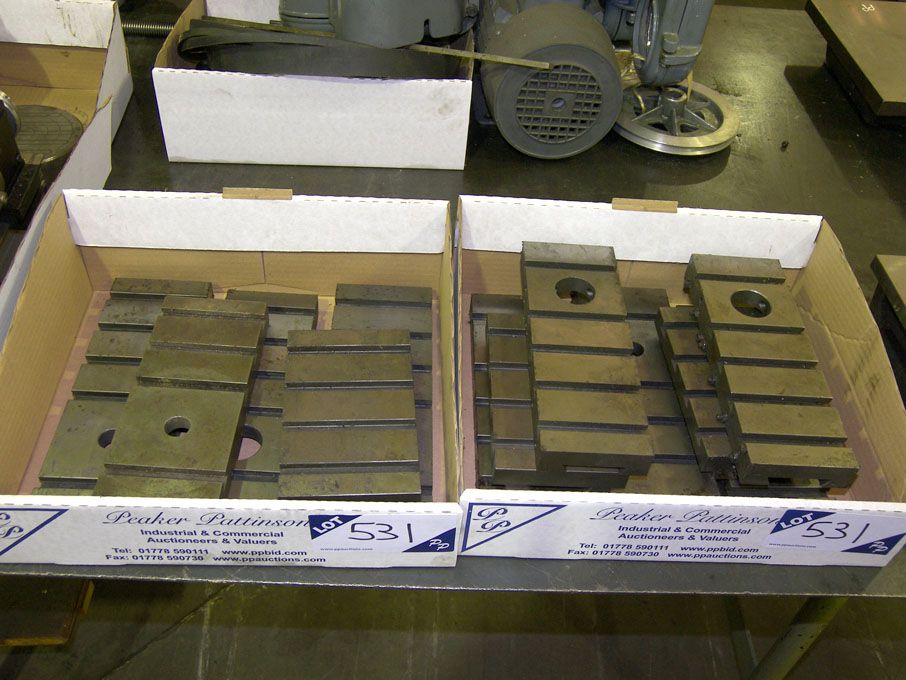 Qty various Myford top slides in 2 boxes