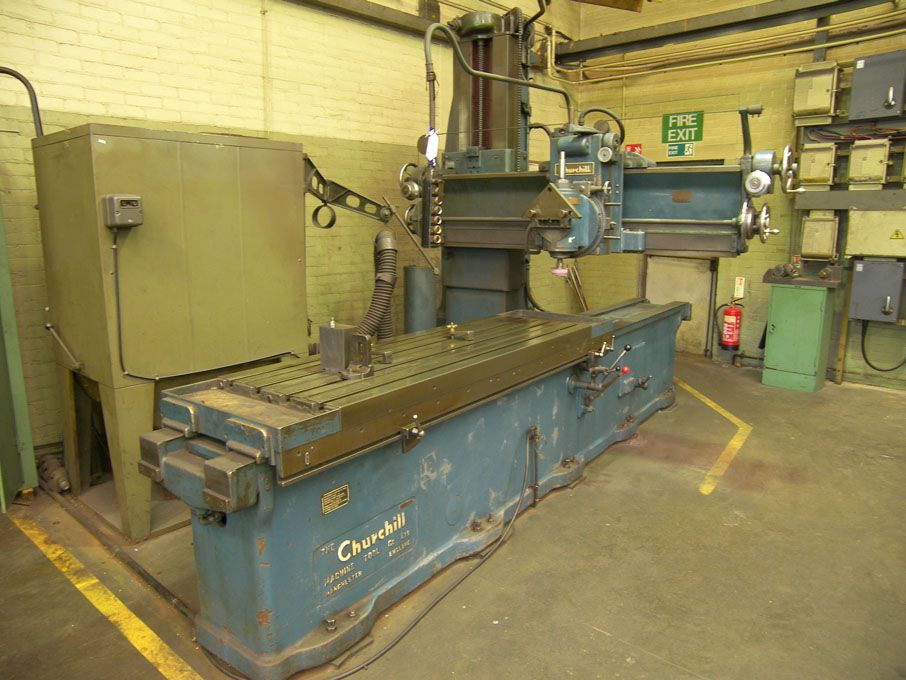Churchill slideway carriage grinding machine, 1800...