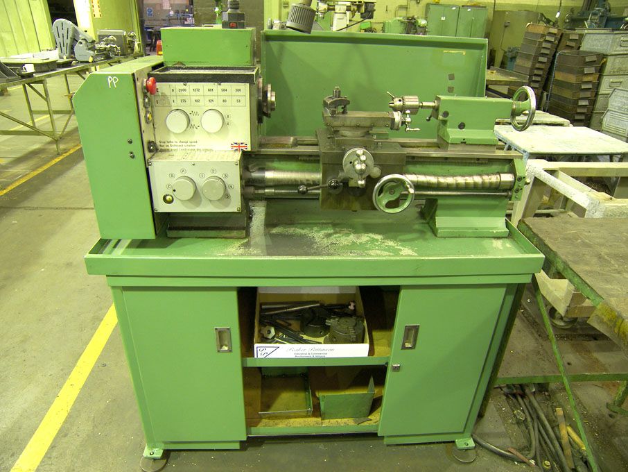 Myford 254s lathe, 4" CH x 20" b.c., 53-2000rpm on...