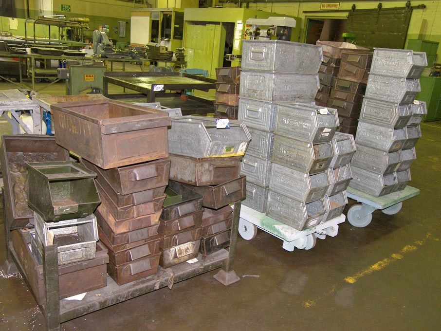 Qty Fix System metal tote bins