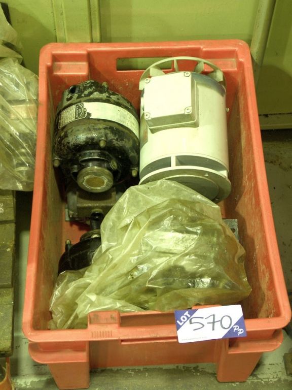 5x Brook Crompton etc AC motors to 1/4 HP
