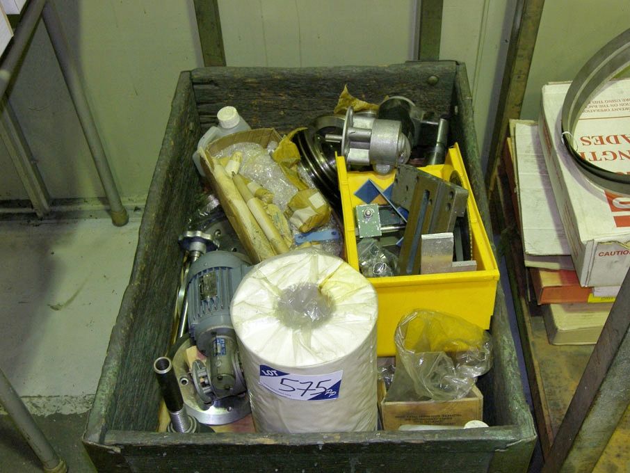 Qty various Myford spares inc: pulleys, pumps, spi...