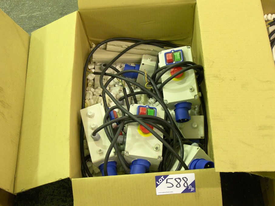 Qty Myford stop/start control boxes (boxed & unuse...