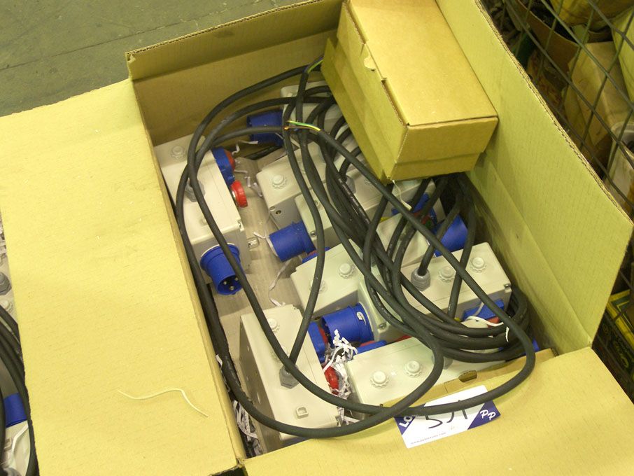 Qty Myford stop/start control boxes (boxed & unuse...