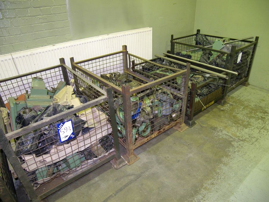 Qty various Myford grinder/lathe spares inc: handl...