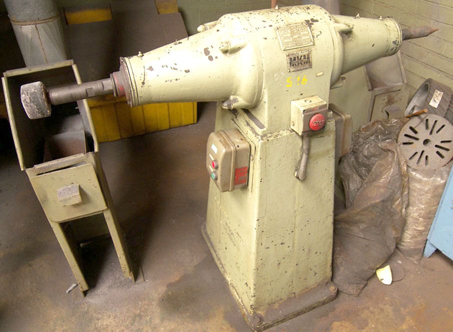 BoMorris powered twin spindle polisher