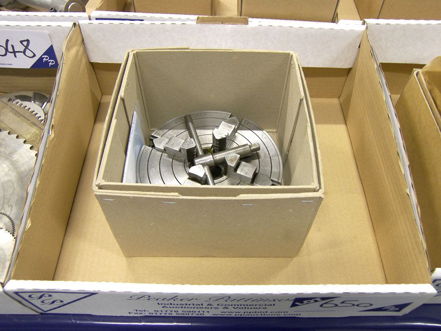 Burnerd 150mm 4 jaw independent chuck