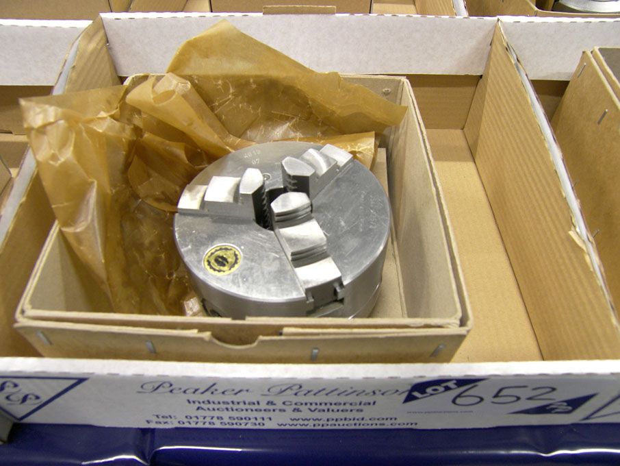 Bison 125mm 3 jaw GS chuck