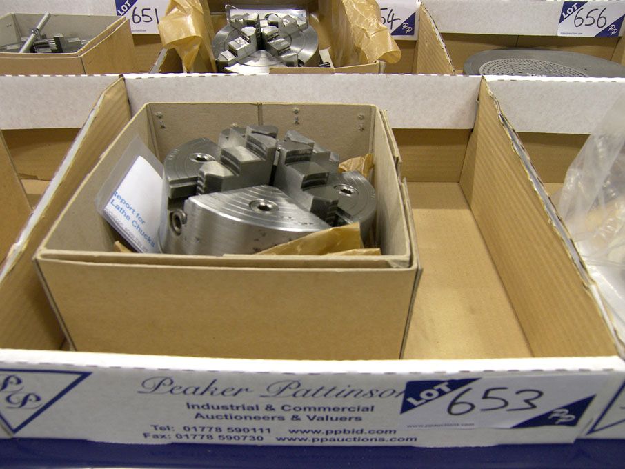 Pratt 150mm 4 jaw independent chuck