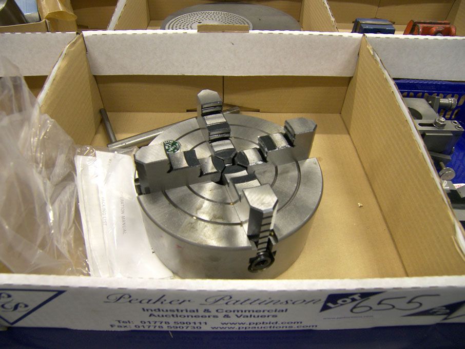 Fukung 160mm 4 jaw independent chuck