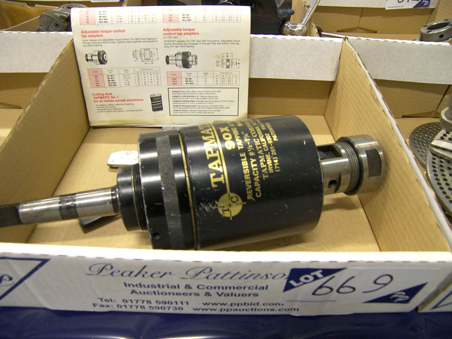 Tapmatic 90C reversible tapping attachment