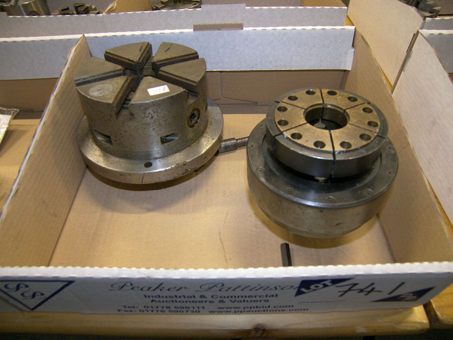 130mm 6 jaw chuck & similar 90mm chuck