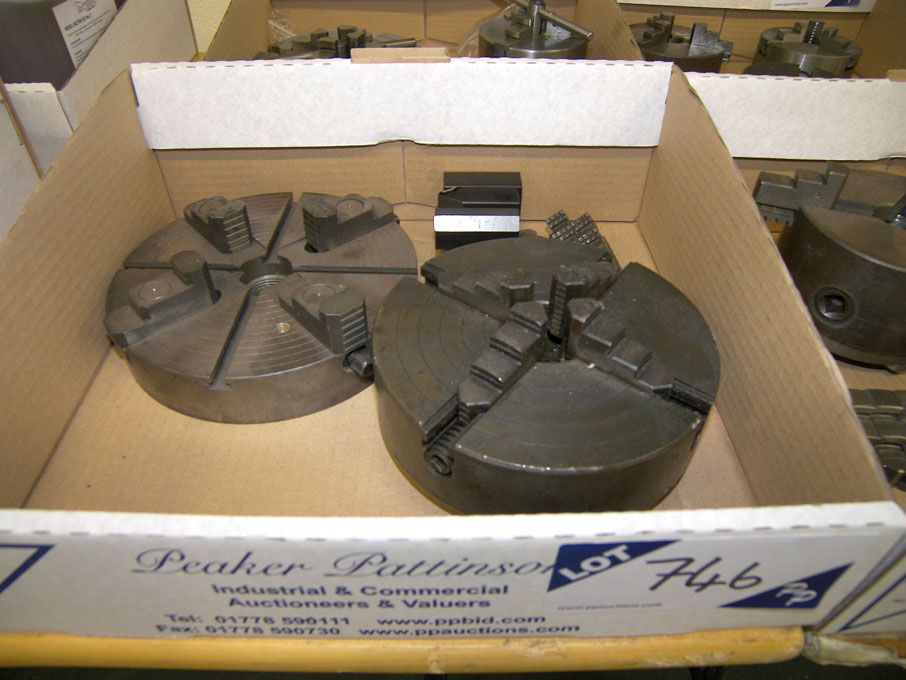 150mm 4 jaw chuck & 170mm 4 jaw chuck