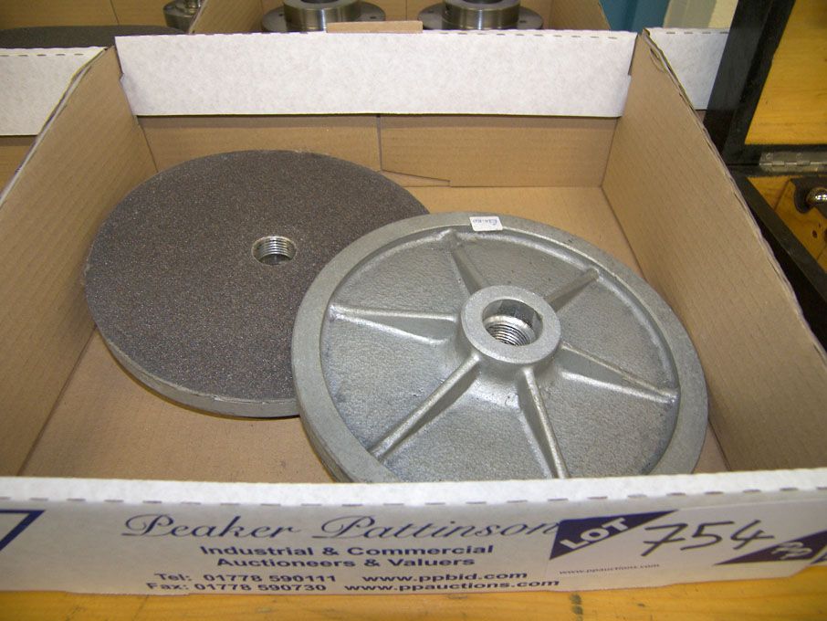 2x ML-8 wooding working lathe face plates