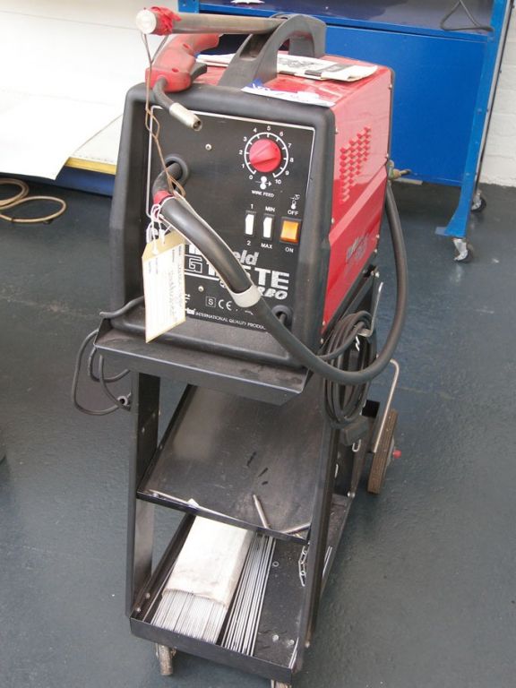 Clarke Weld MIG135TE turbo welder, 130A