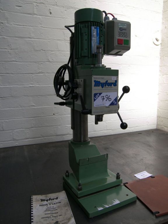 Myford drill / mill attachment for Myford lathe, 2...