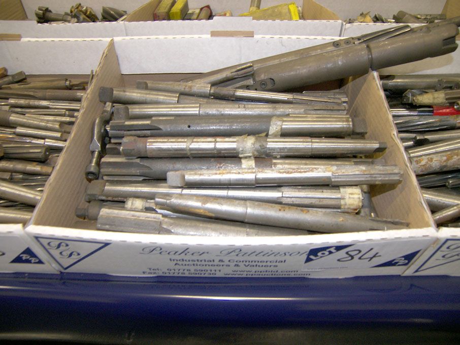 Qty HSS taper shank reamers to 1" approx