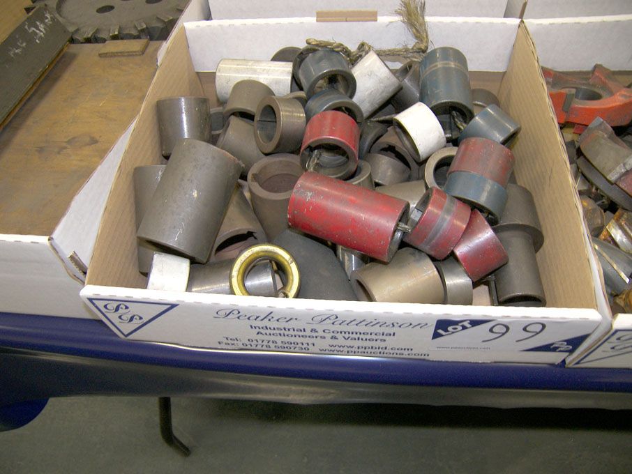 Qty various size spacers as lotted