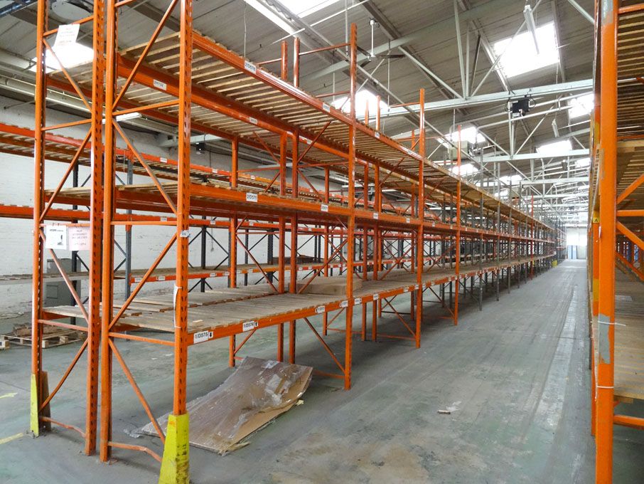 16 bays heavy duty boltless pallet racking, multis...