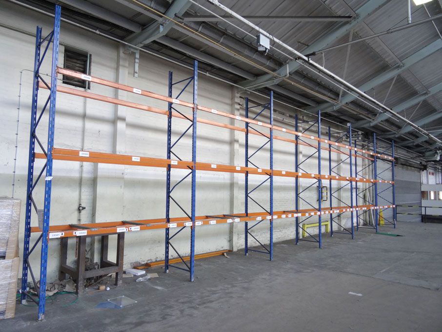 6 bays KS heavy duty boltless pallet racking, 3 sh...