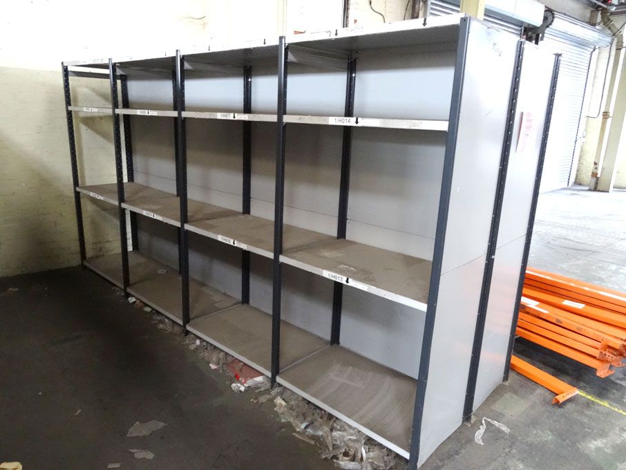 8 bays light duty storage shelving, multishelf, 10...