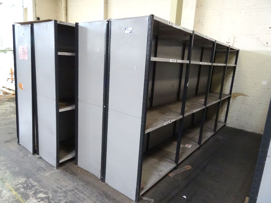 12 bays light duty storage shelving, multishelf, 1...