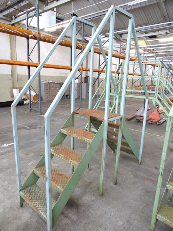5 step double sided safety steps