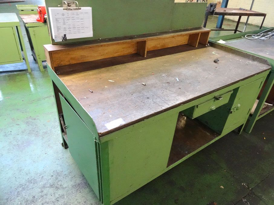 1830x900mm metal frame workbench