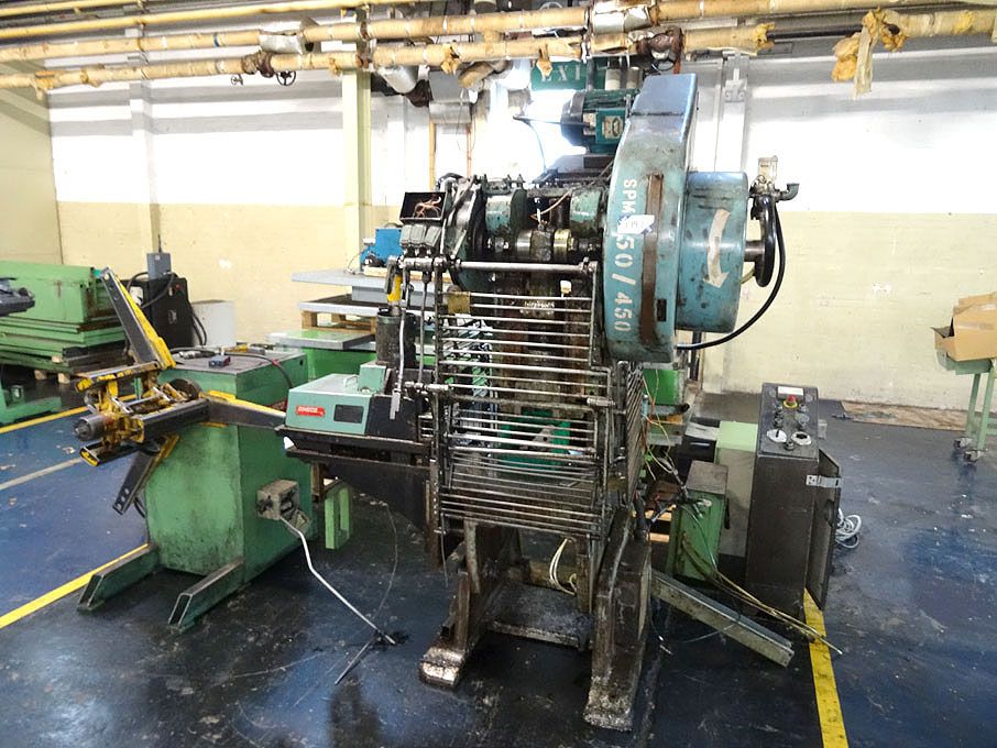 Bliss mechanical press in sound proof enclosure, 2...