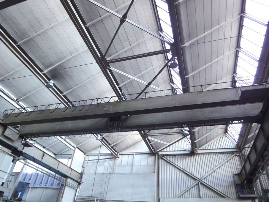 Wolhr Hochslast twin girder overhead crane, 10ton...