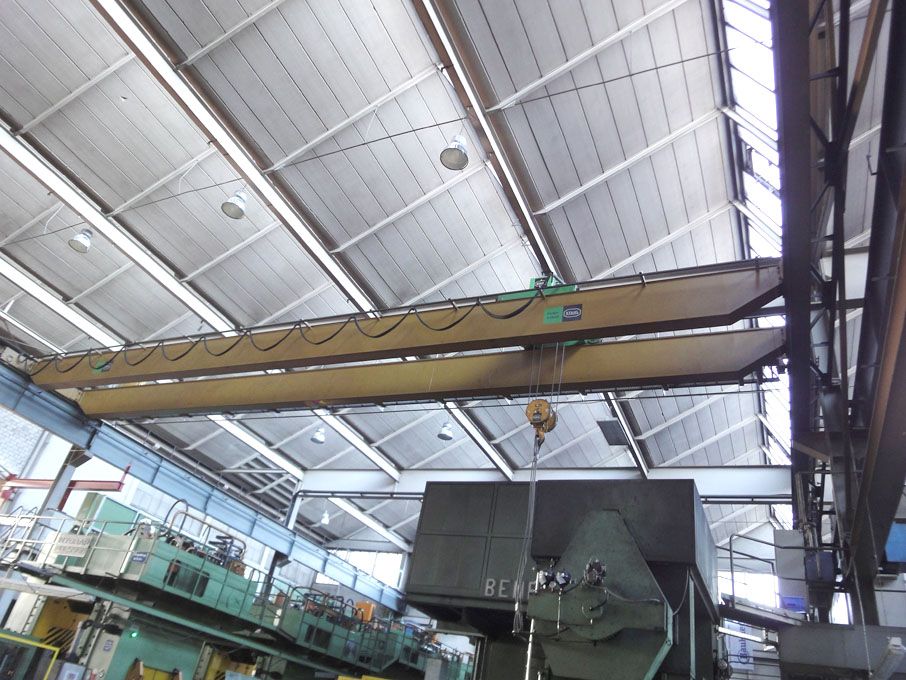 Stahl twin girder overhead crane, 10000kg SWL, 20m...