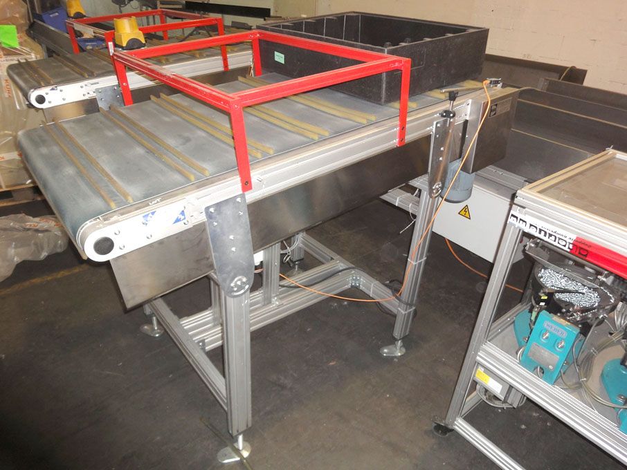 Rowe 80K powered belt conveyor, 800mm wide x 1600m...