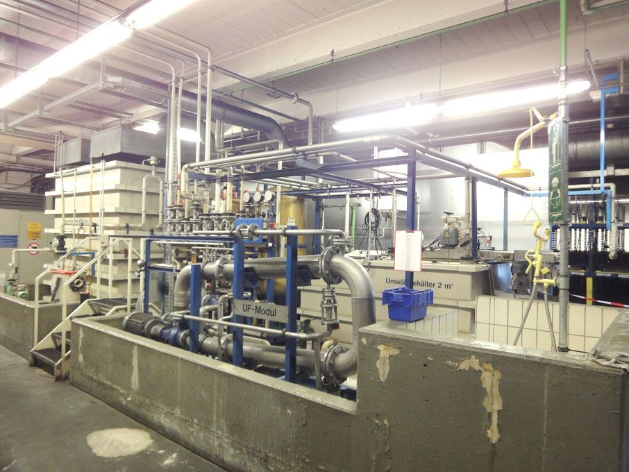 Water treatment ultra filtration plant inc: 2x SFC...