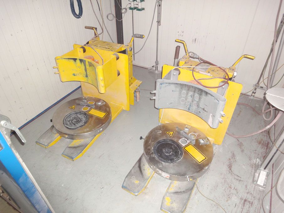 2x Wagner Itep barrel vibratory truck with filling...
