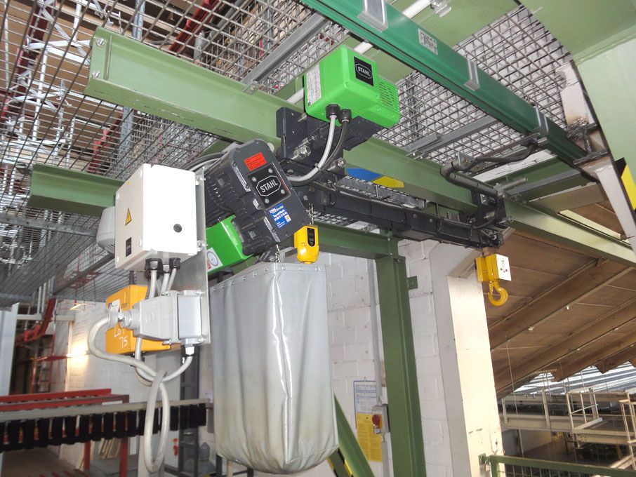 Stahl ST10 electric chain hoist, twin 500kg hoists...