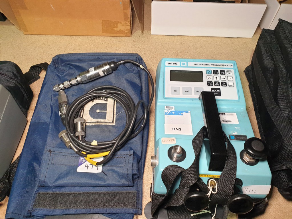 Druck DPI 602 multi channel pressure indicator wit...