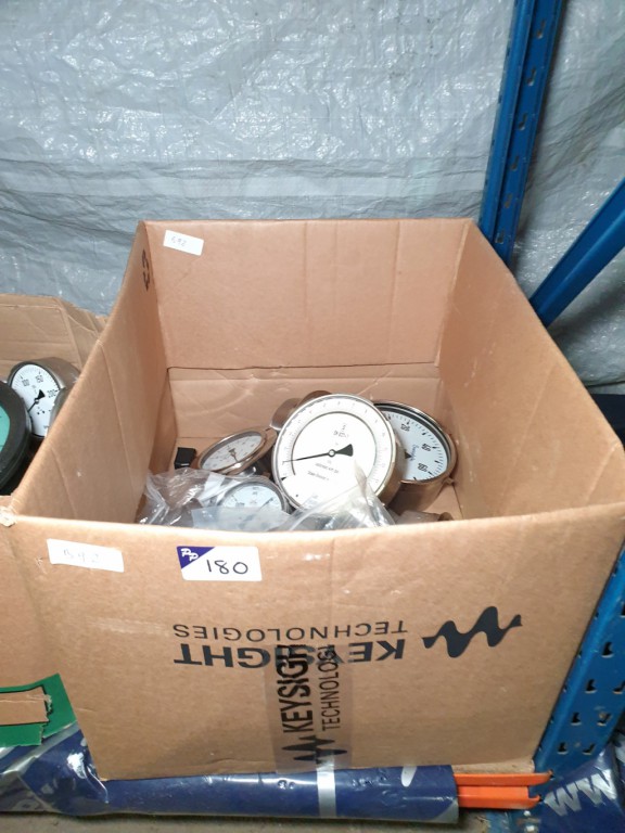14 approx Budenberg, Swagelok, Wika pressure gauge...