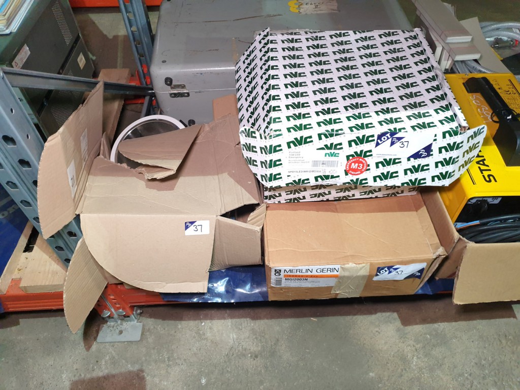 2x Portland LED emergency lights (boxed & unused),...