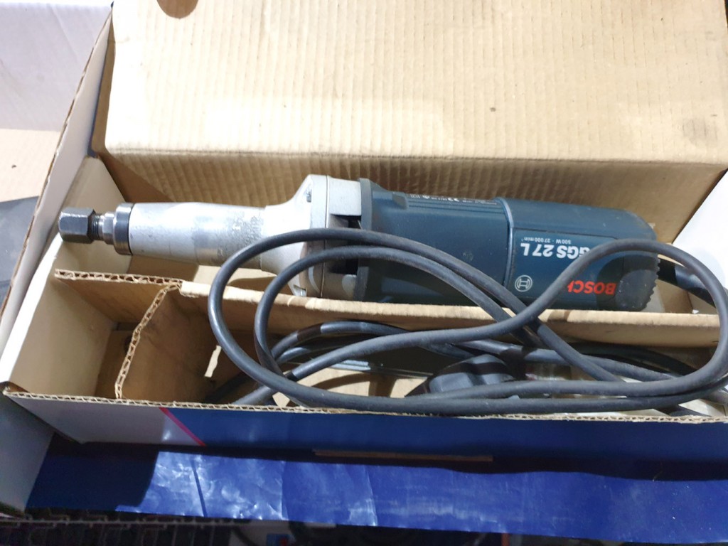 Bosch GGS 27L straight grinder, 240v (boxed) - Lot...