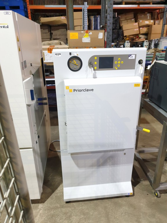 Priorclave PS/QCS/EH100 autoclave, 138 degC max te...