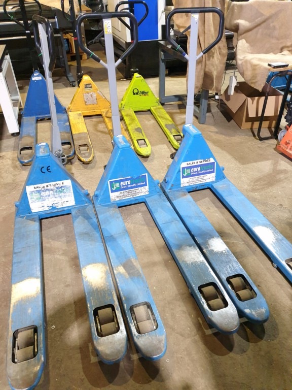 Pfaff HU25-115TS manual pallet truck, 2500kg cap (...