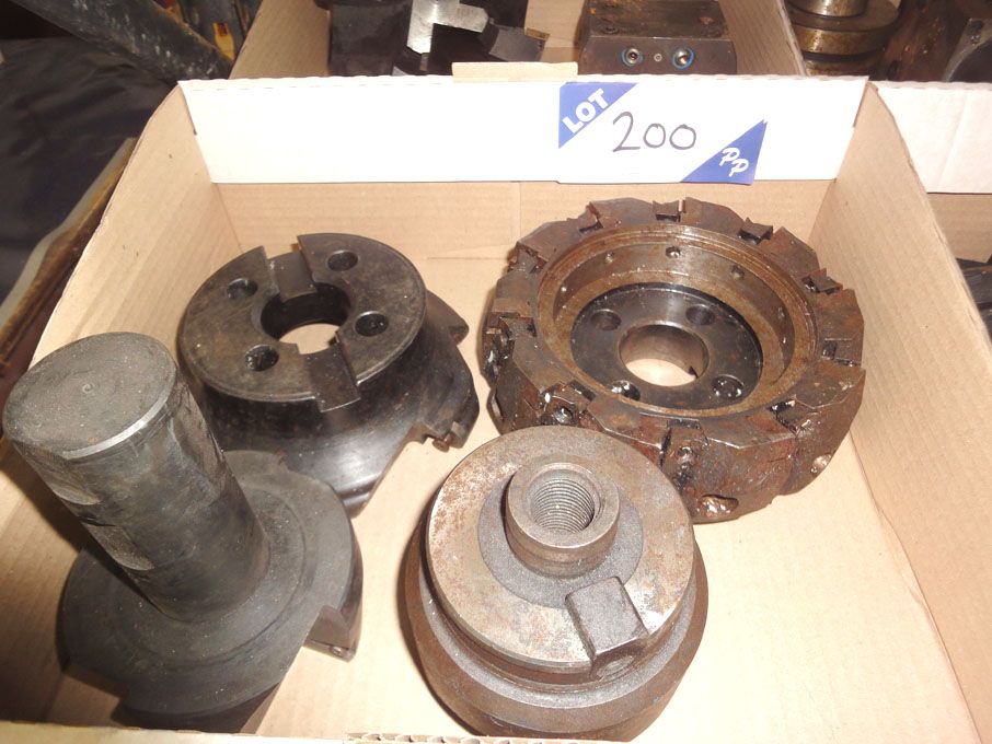 Qty various tip milling cutters - Lot located at:...