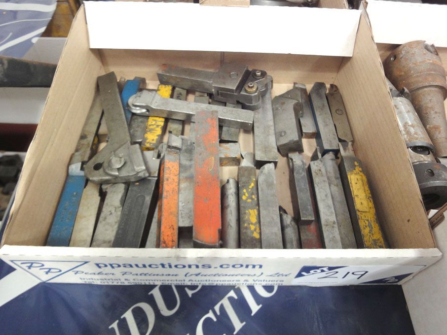 Qty HSS turning tools - Lot located at: Kingsclif...