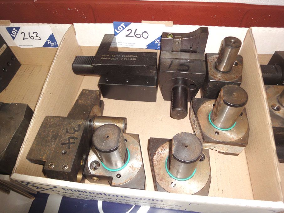 Qty various B4-40x25/25x44 etc tool holders - Lot...