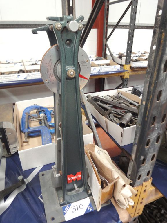 Monsanto balanced impact tester - Lot located at:...