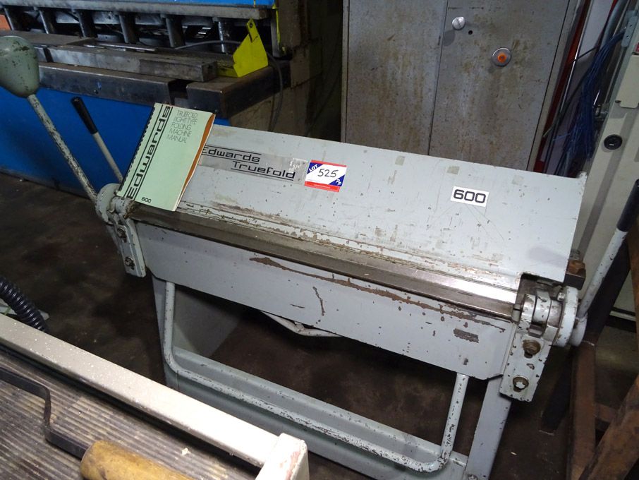 Edwards Truefold 40" x 16 SWG straight hand folder...